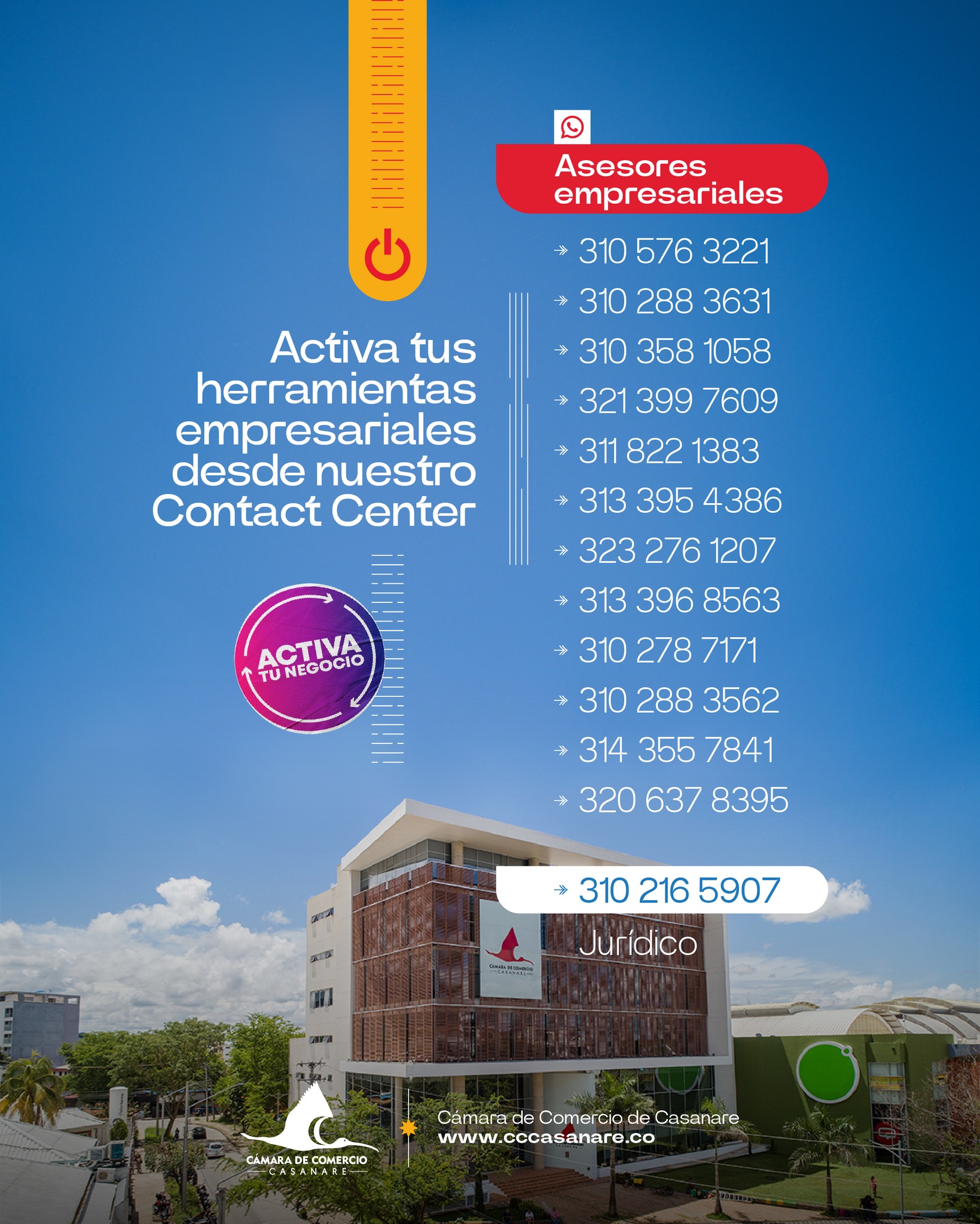 NUMERO CONTAC CENTER